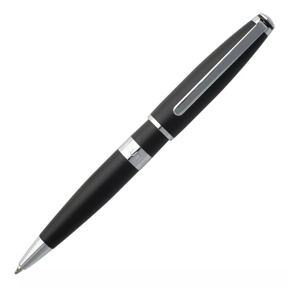 CERRUTI 1881 - Bolígrafo Bicolore Black Negro Y Cromo barato