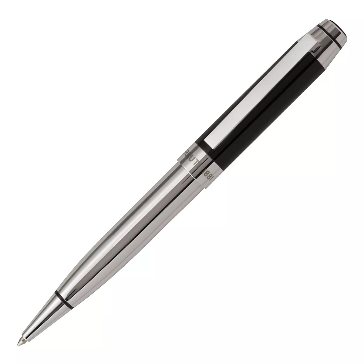 Cerruti 1881 - Bolígrafo Heritage Black Negro Y Cromo En Oferta Cerruti 1881 - Bolígrafo Heritage Black Negro Y Cromo Barato
