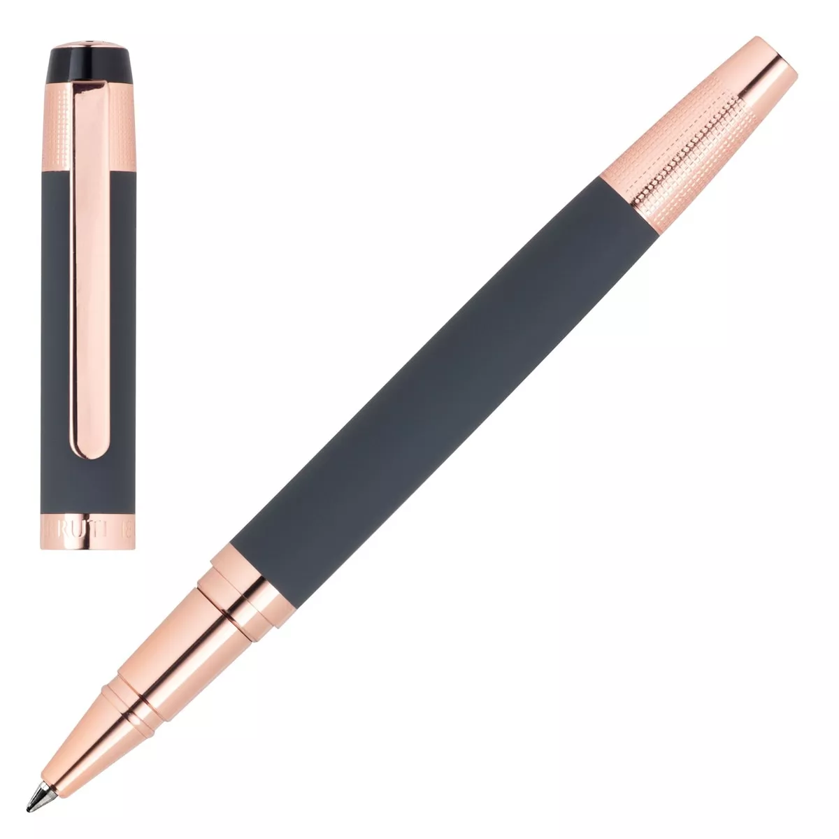 CERRUTI 1881 - Roller Thames Grey Gris Y Oro Rosa barato
