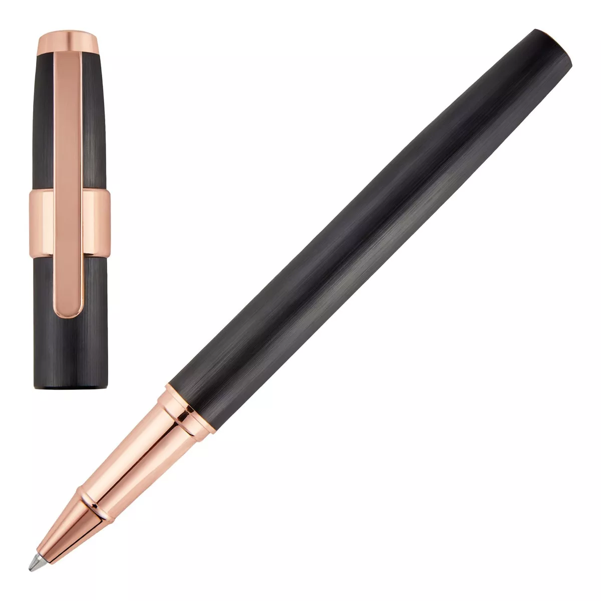 Cerruti 1881 - Rollerball Block Brushed Negro En Oferta Cerruti 1881 - Rollerball Block Brushed Negro Barato