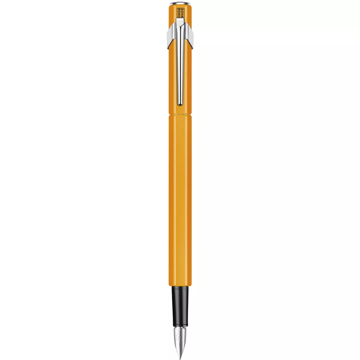Caran D'Ache - Pluma 840 Cuerpo Aluminio Punto Medio Naranja Flúor En Oferta Caran D'Ache - Pluma 840 Cuerpo Aluminio Punto Medio Naranja Flúor Barato