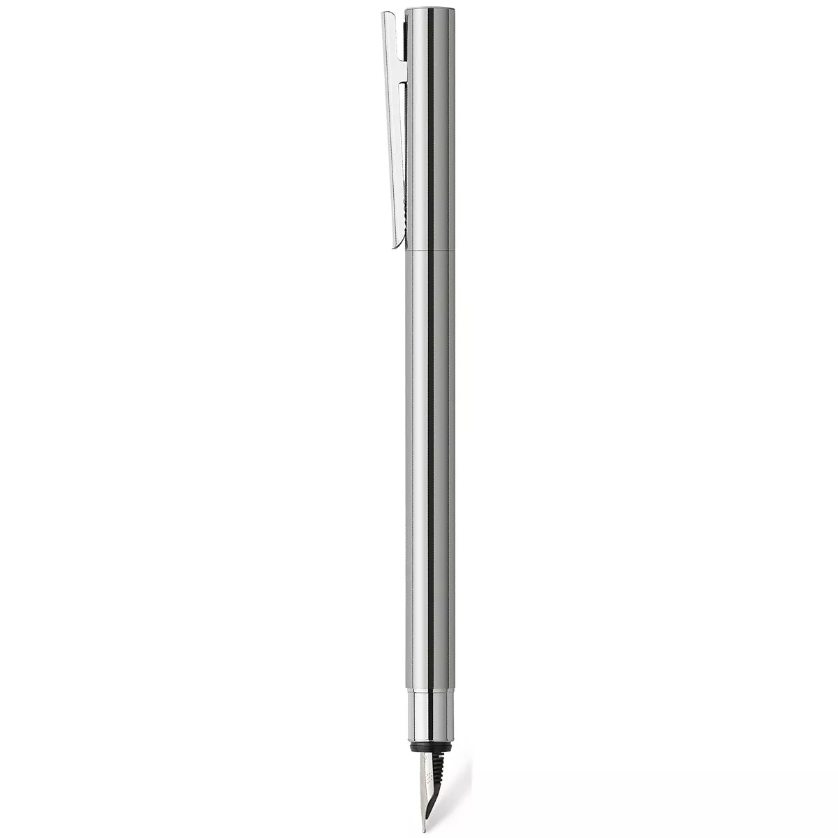 Faber-Castell - Estilografica Neo Slim F Acero Pulido En Oferta Faber-Castell - Estilografica Neo Slim F Acero Pulido Barato