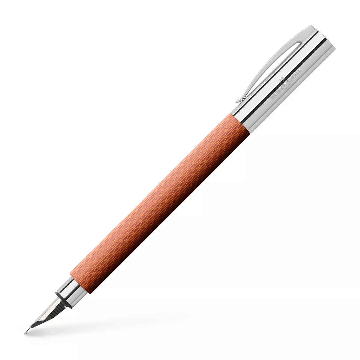 Faber-Castell - Pluma Estilográfica Ambition Opart Resina Preciosa Guilloqueada Punta M Rojo En Oferta Faber-Castell - Pluma Estilográfica Ambition Opart Resina Preciosa Guilloqueada Punta M Rojo Barato