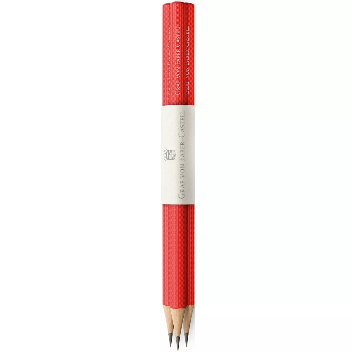 Graf Von Faber-Castell - 3 Lápices Guilloche Rojo Indio En Oferta Graf Von Faber-Castell - 3 Lápices Guilloche Rojo Indio Barato
