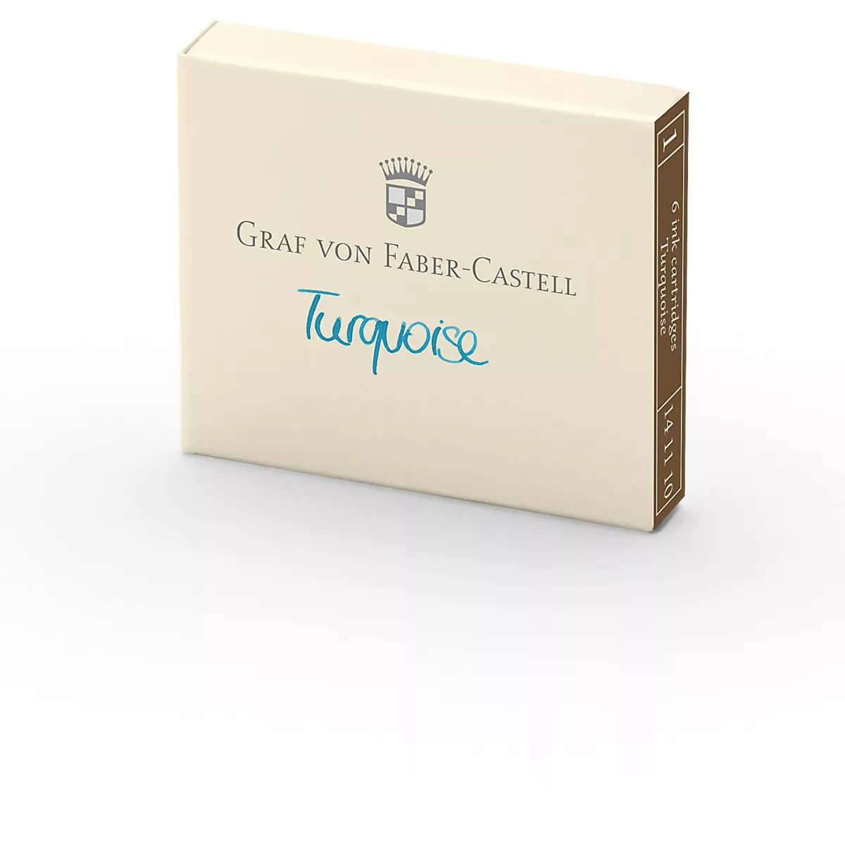 Graf Von Faber-Castell - Caja Con 6 Cartuchos De Tinta Turquesa En Oferta Graf Von Faber-Castell - Caja Con 6 Cartuchos De Tinta Turquesa Barato