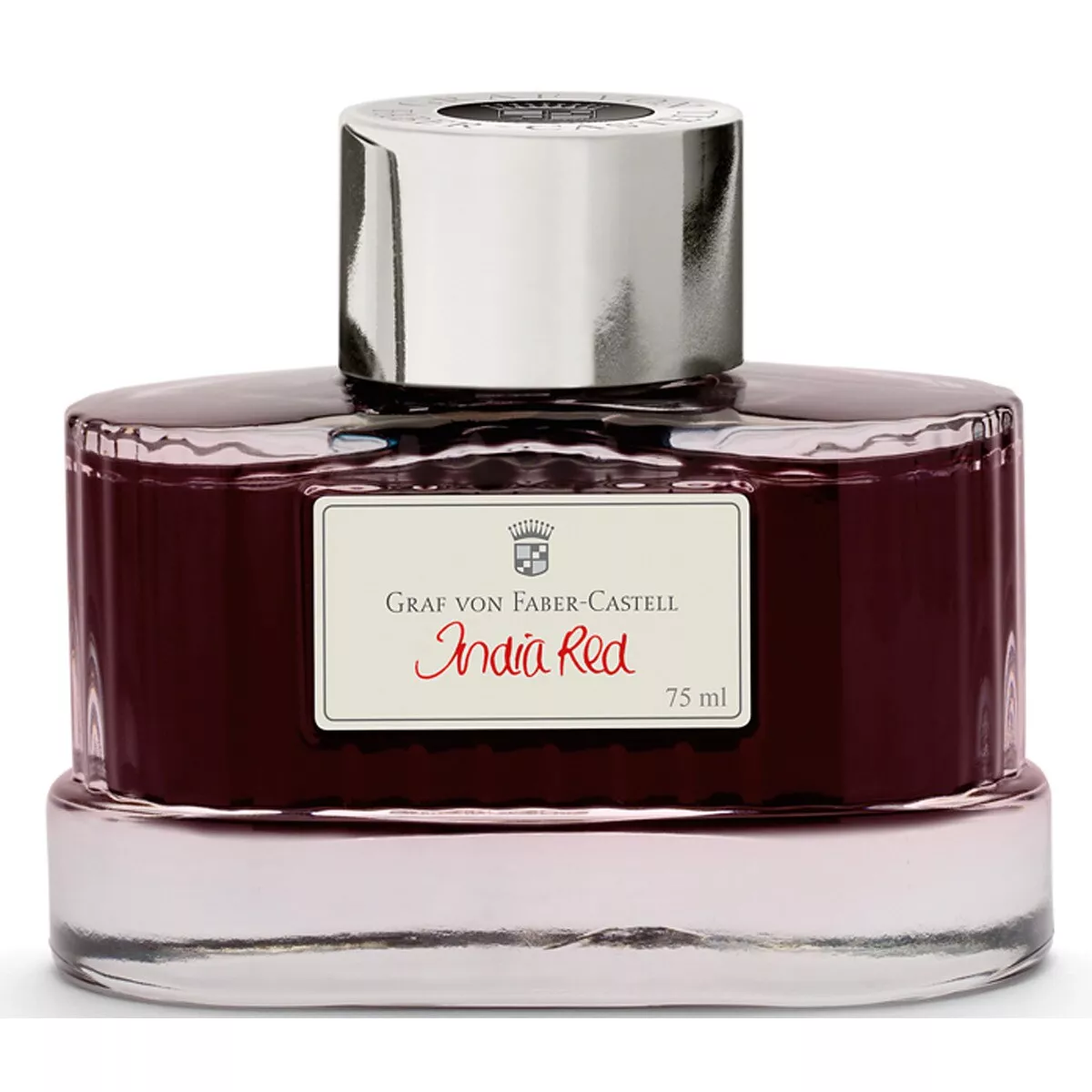 Graf Von Faber-Castell - Tintero De Vidrio De 75 Ml Rojo Indio En Oferta Graf Von Faber-Castell - Tintero De Vidrio De 75 Ml Rojo Indio Barato
