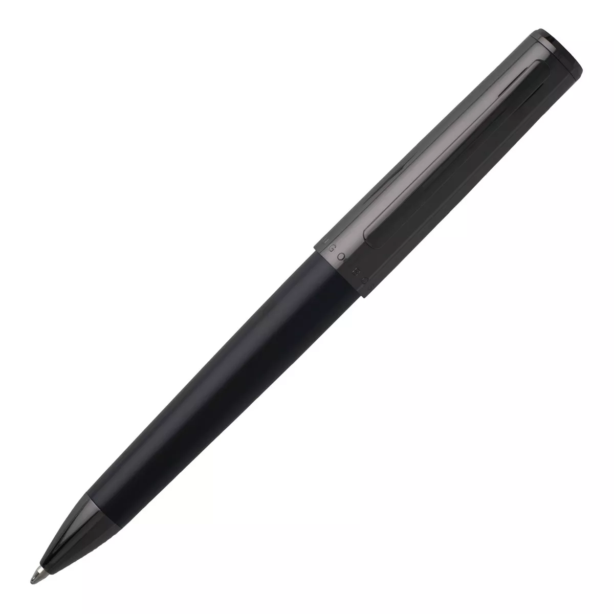 Hugo Boss - Bolígrafo Minimal Rutenio Y Negro En Oferta Hugo Boss - Bolígrafo Minimal Rutenio Y Negro Barato