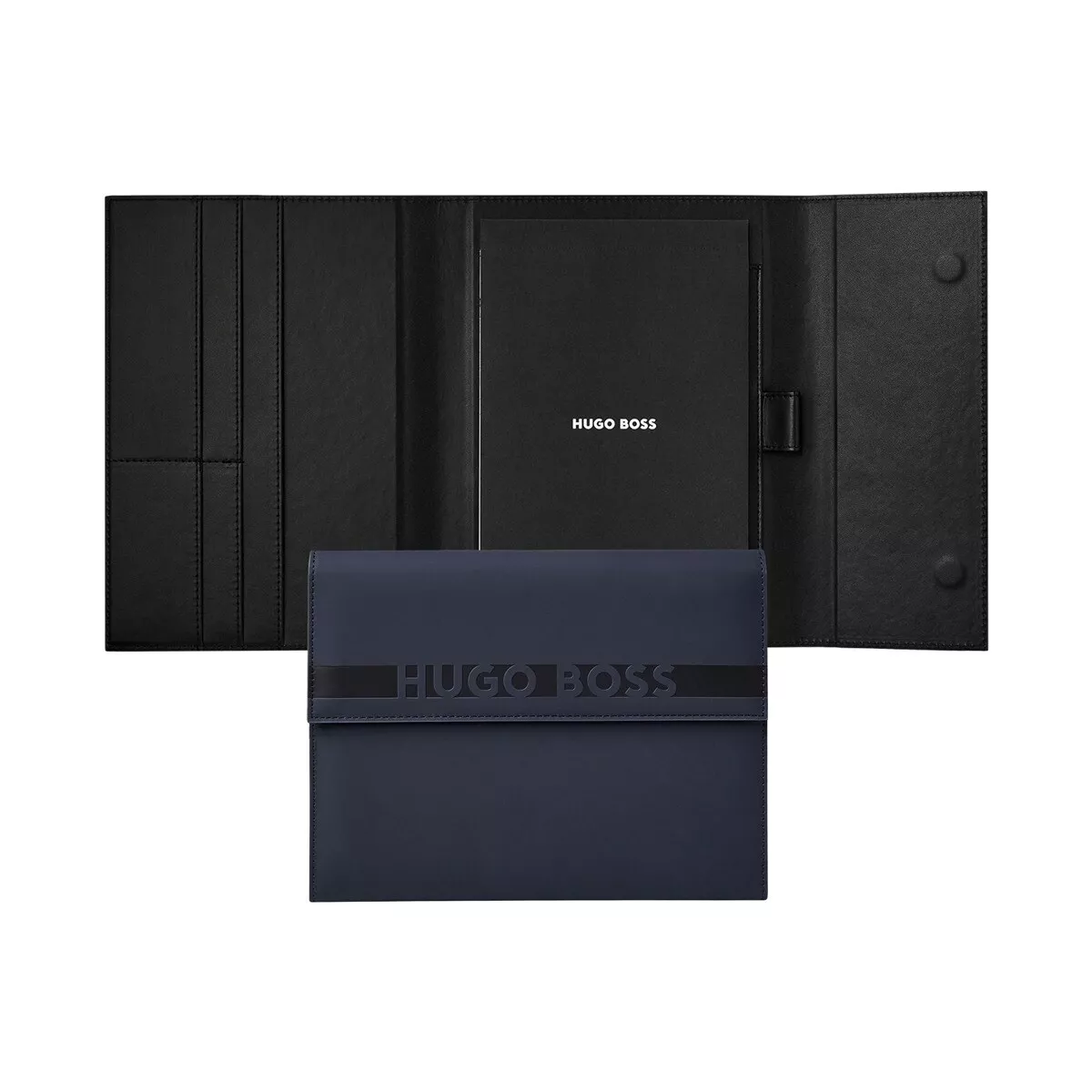 Hugo Boss - Carpeta A5 Cloud Azul Mate En Oferta Hugo Boss - Carpeta A5 Cloud Azul Mate Barato