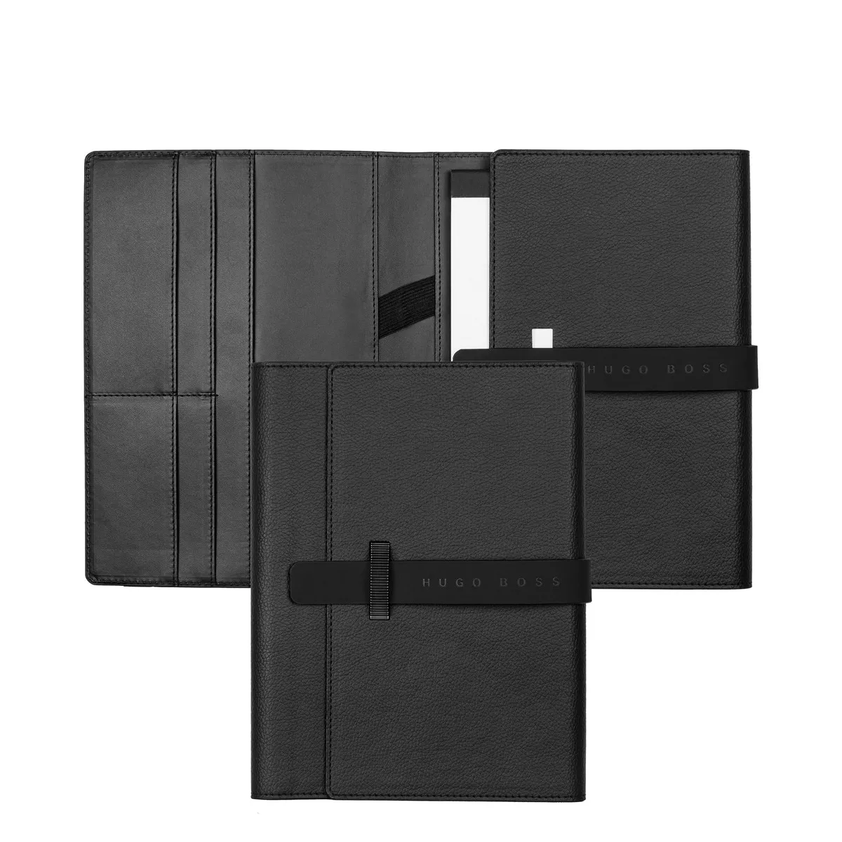 Hugo Boss - Carpeta A5 Illusion Gear Negra En Oferta Hugo Boss - Carpeta A5 Illusion Gear Negra Barato