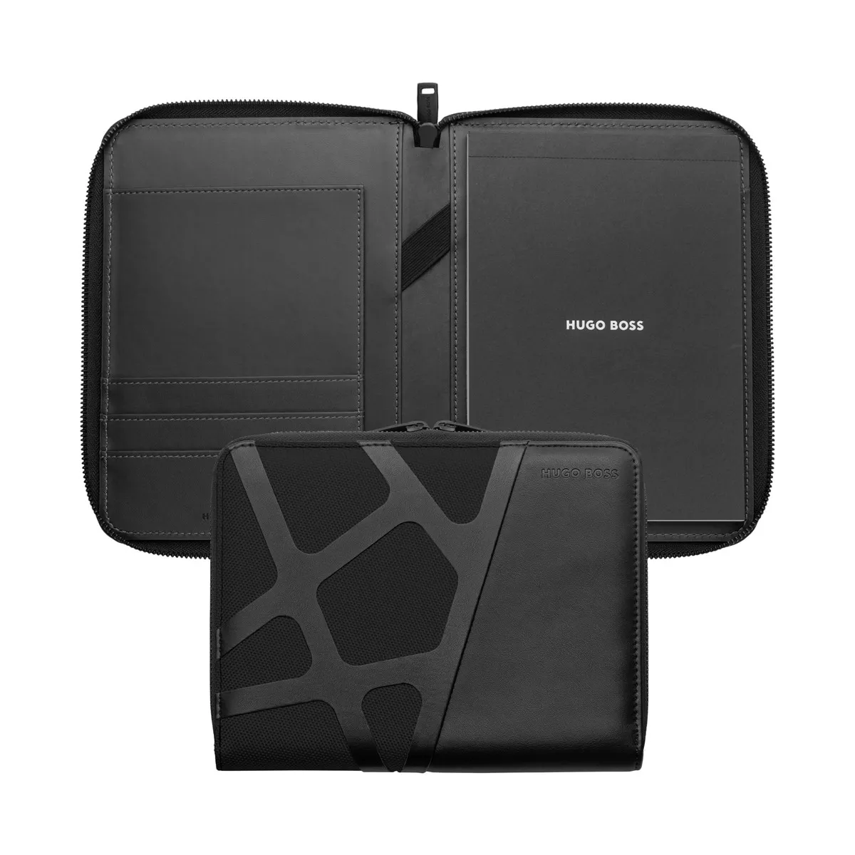 Hugo Boss - Carpeta Conferencia A5 Craft Negra En Oferta Hugo Boss - Carpeta Conferencia A5 Craft Negra Barato
