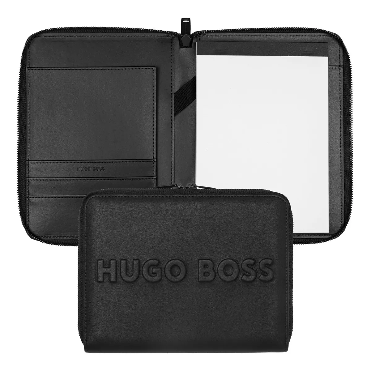 Hugo Boss - Carpeta Cremallera A5 Label Negra En Oferta Hugo Boss - Carpeta Cremallera A5 Label Negra Barato