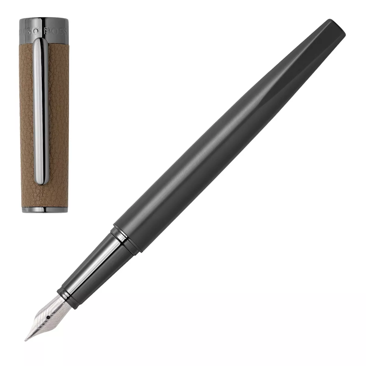 Hugo Boss - Estilográfica Corium Camel En Oferta Hugo Boss - Estilográfica Corium Camel Barato