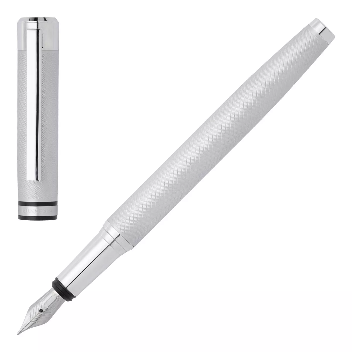Hugo Boss - Pluma Estilográfica Filament Cromo En Oferta Hugo Boss - Pluma Estilográfica Filament Cromo Barato