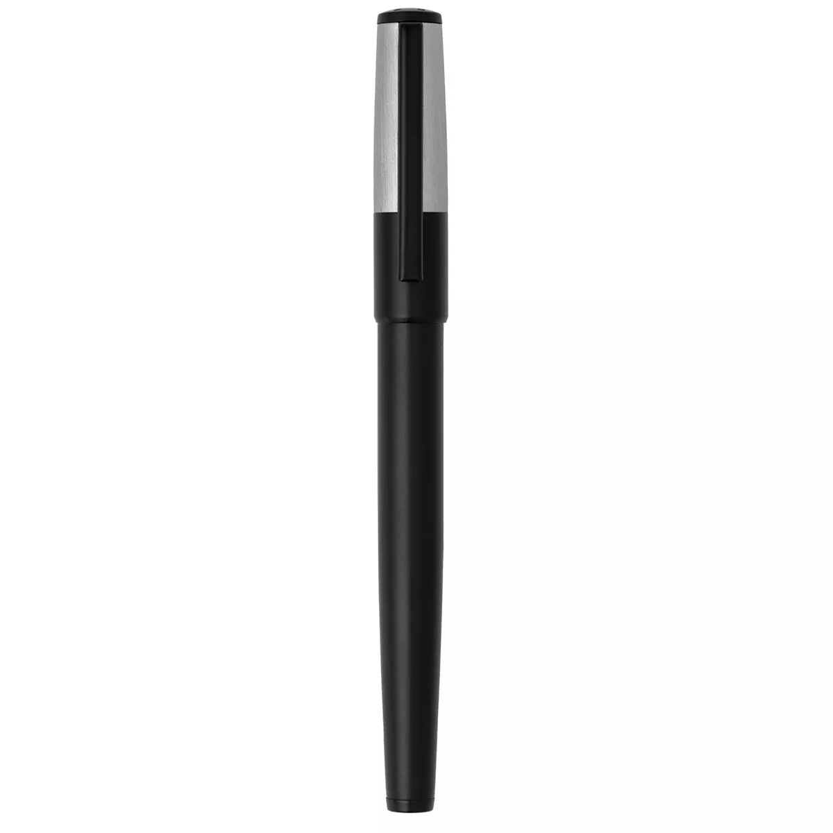 Hugo Boss - Pluma Estilográfica Gear Minimal Negra Y Cromo En Oferta Hugo Boss - Pluma Estilográfica Gear Minimal Negra Y Cromo Barato