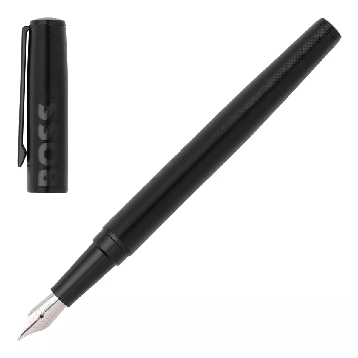 Hugo Boss - Pluma Estilográfica Label Negra En Oferta Hugo Boss - Pluma Estilográfica Label Negra Barato
