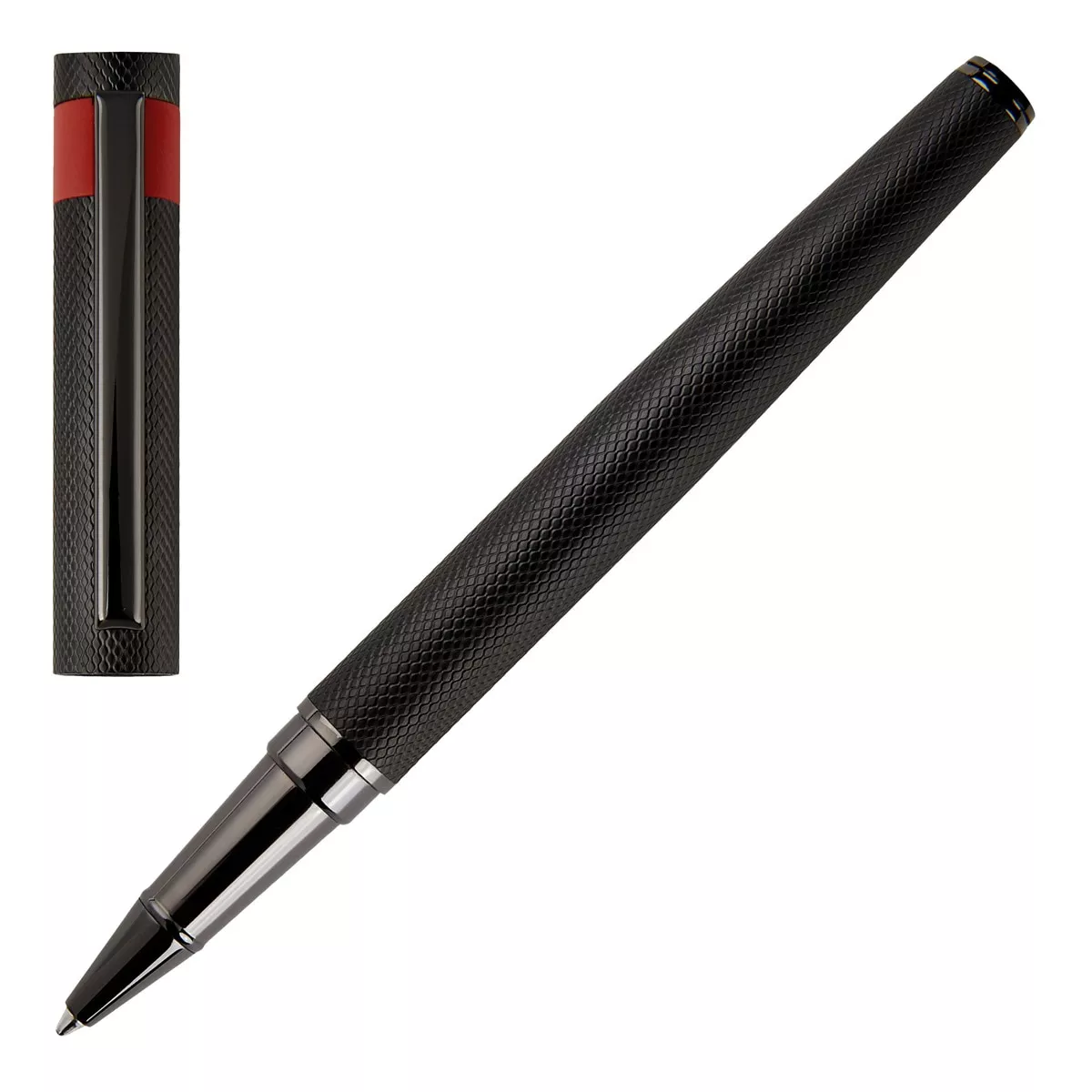Hugo Boss - Rollerball Loop Diamond Negro En Oferta Hugo Boss - Rollerball Loop Diamond Negro Barato