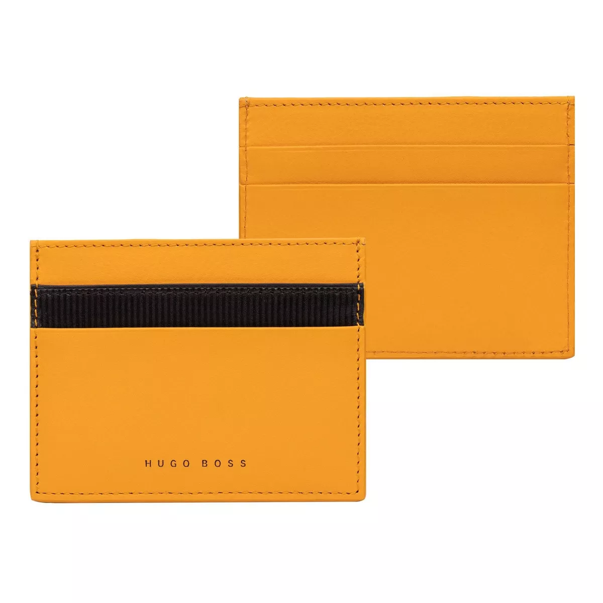 Hugo Boss - Tarjetero Matrix Amarillo En Oferta Hugo Boss - Tarjetero Matrix Amarillo Barato