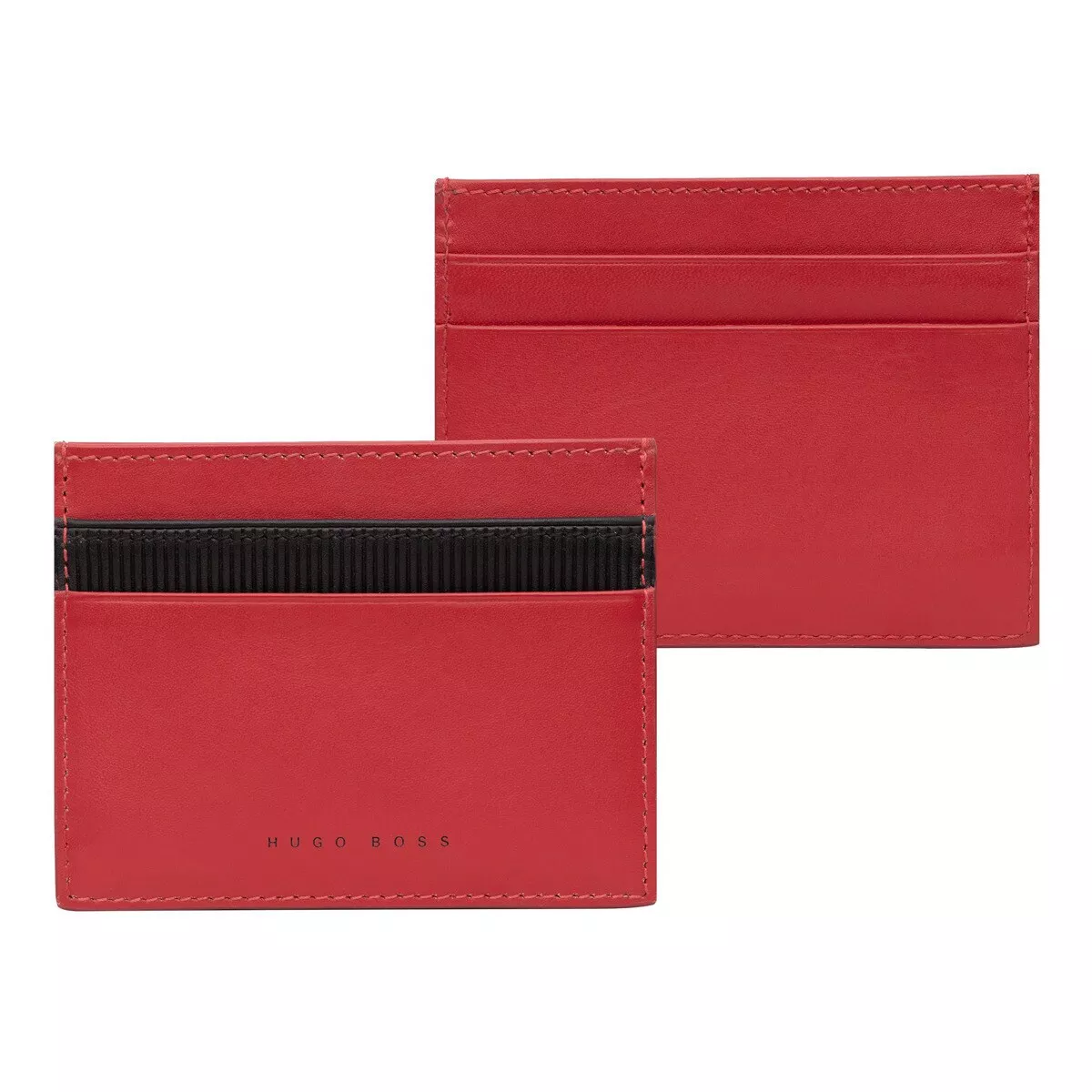 Hugo Boss - Tarjetero Matrix Rojo En Oferta Hugo Boss - Tarjetero Matrix Rojo Barato