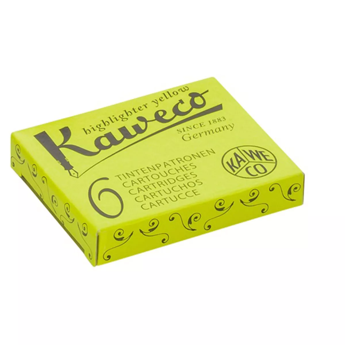 Kaweco - Cartuchos Standard Especial Caja Con 6 Amarillo Neón En Oferta Kaweco - Cartuchos Standard Especial Caja Con 6 Amarillo Neón Barato