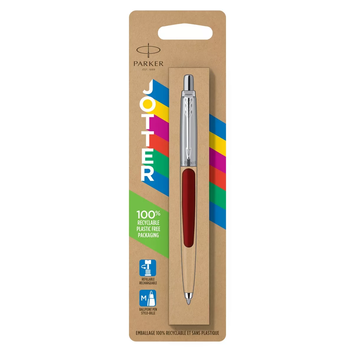 Parker - Bolígrafo Jotter Originals Pastel Rojo En Oferta Parker - Bolígrafo Jotter Originals Pastel Rojo Barato