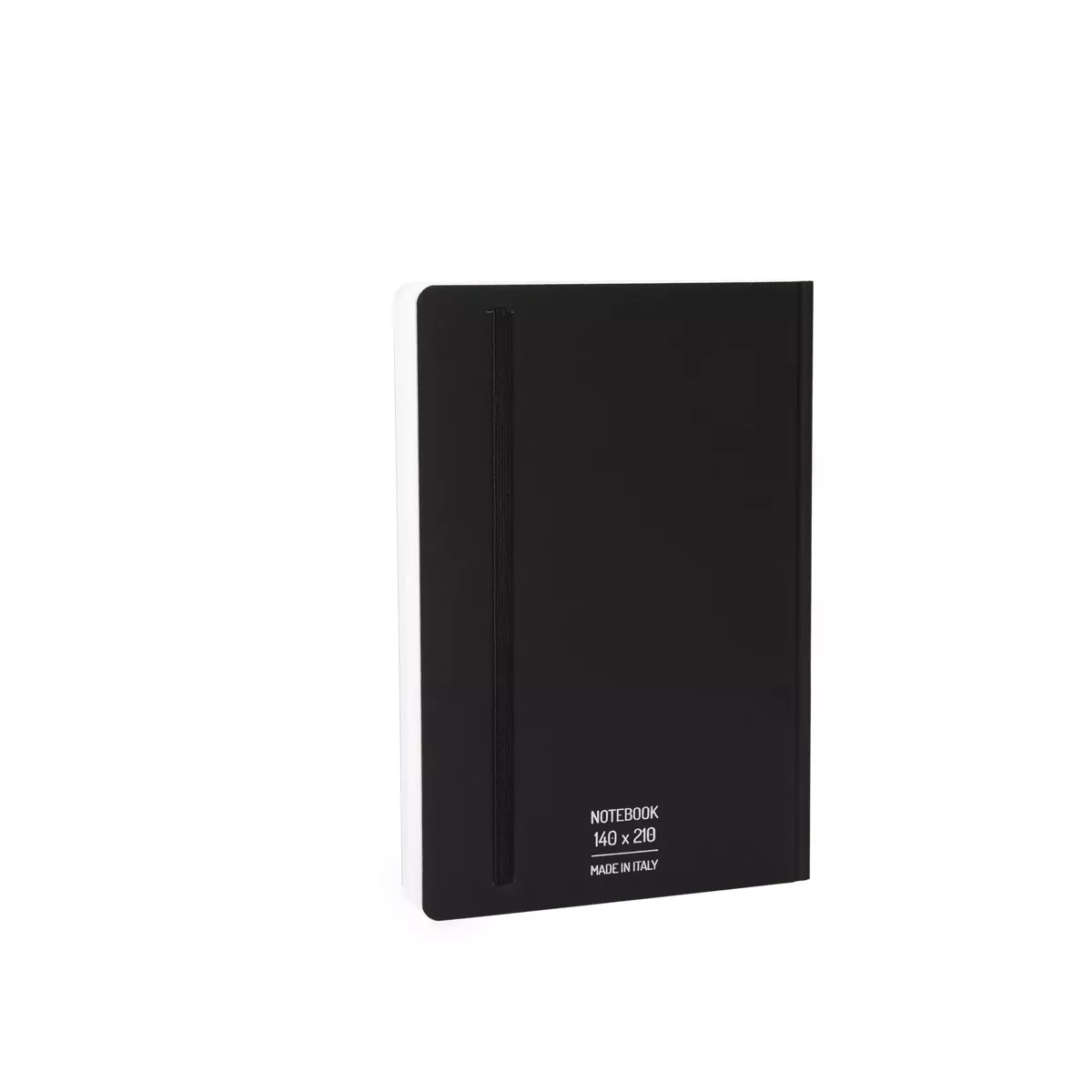 Pininfarina - Cuaderno De Papel Piedra 14 X 21 Cm Liso Negro barato