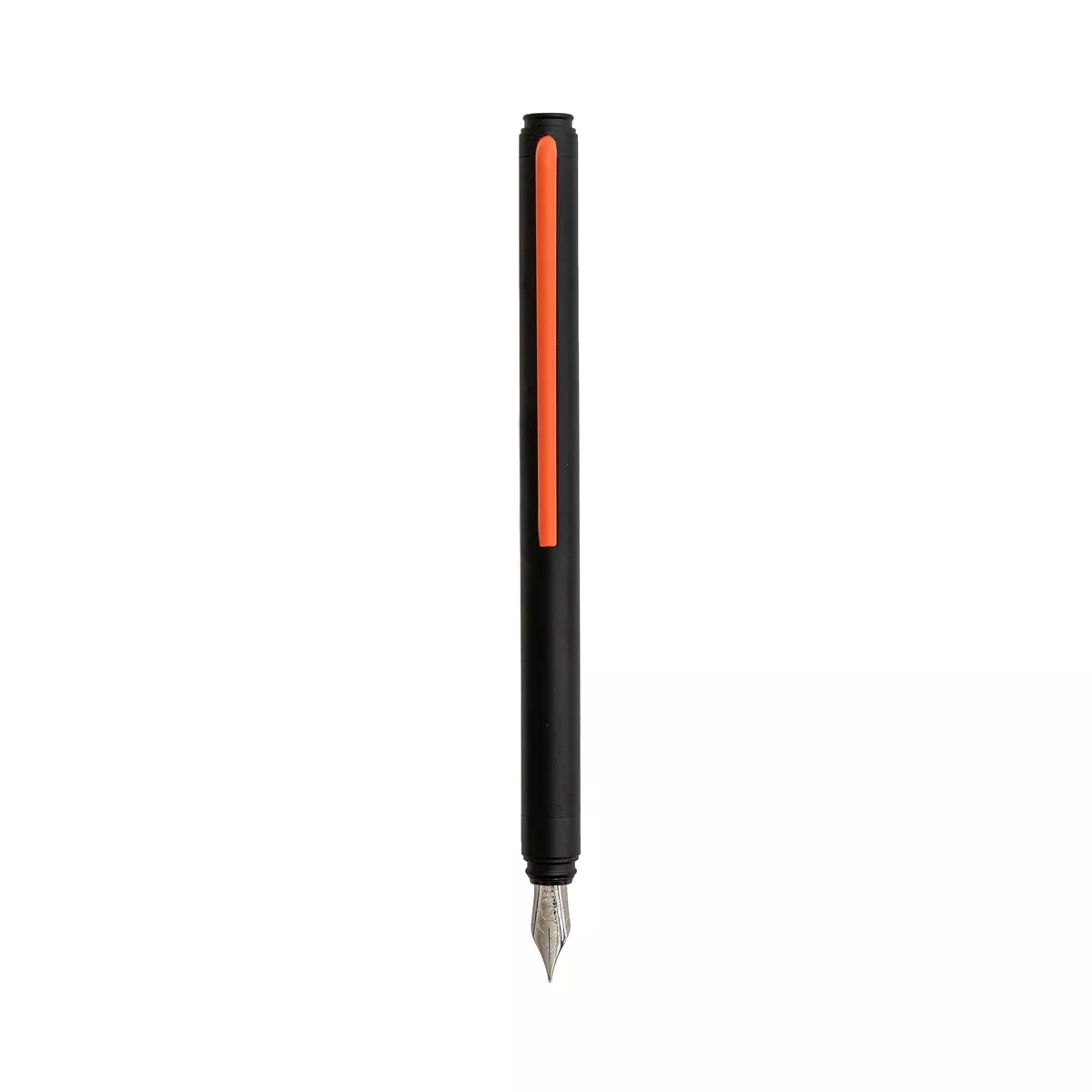 Pininfarina - Estilográfica Grafeex Plumín F En Acero Segno Negro Y Naranja barato