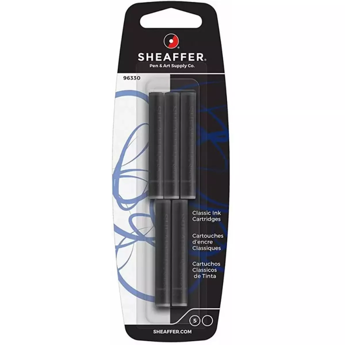 Sheaffer - Cartuchos De Tinta (5) Para Pluma Estilográfica Color Negro En Oferta Sheaffer - Cartuchos De Tinta (5) Para Pluma Estilográfica Color Negro Barato