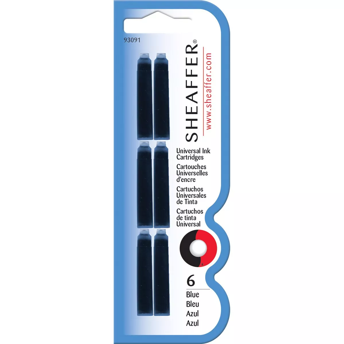 Sheaffer - Cartuchos De Tinta (6) Para Pluma Estilográfica Color Azul En Oferta Sheaffer - Cartuchos De Tinta (6) Para Pluma Estilográfica Color Azul Barato