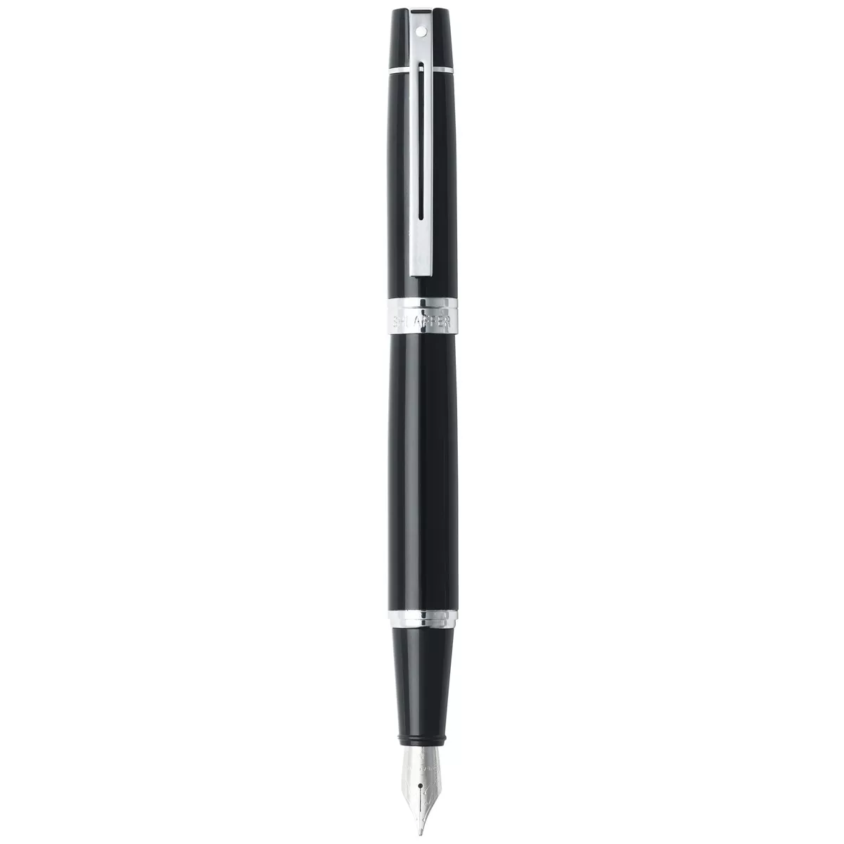 Sheaffer - Pluma Estilográfica 300 De Laca Negra Con Detalles Cromados En Oferta Sheaffer - Pluma Estilográfica 300 De Laca Negra Con Detalles Cromados Barato