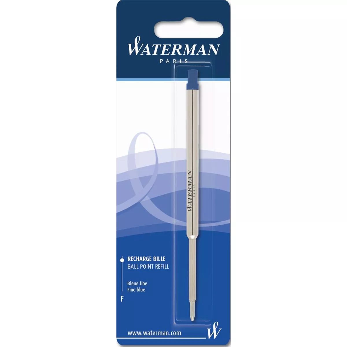 Waterman - Blíster Recambio Bolígrafo Estándar Máxima Azul Fino En Oferta Waterman - Blíster Recambio Bolígrafo Estándar Máxima Azul Fino Barato