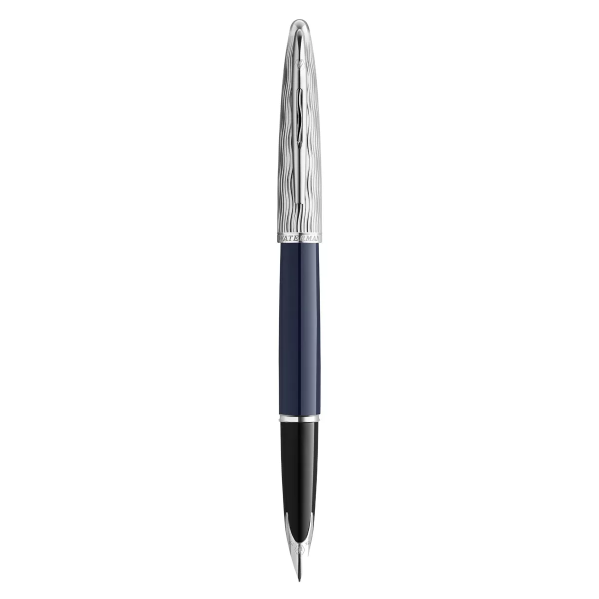 Waterman - Pluma Carène Essence Du Bleu Azul Y Plateado En Oferta Waterman - Pluma Carène Essence Du Bleu Azul Y Plateado Barato